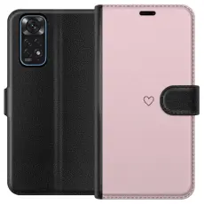 Gustaf - Pl&aring;nboksfodral till Xiaomi Redmi Note 11 med Litet Hj&auml;rta