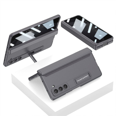 GKK - GKK Galaxy Z Fold 5 Mobilskal Kickstand med Privacy Skärmskydd