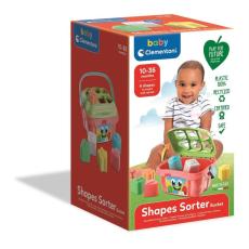 CLEMENTONI - CLEMENTONI Shape Sorter Bucket (100% Recycled)