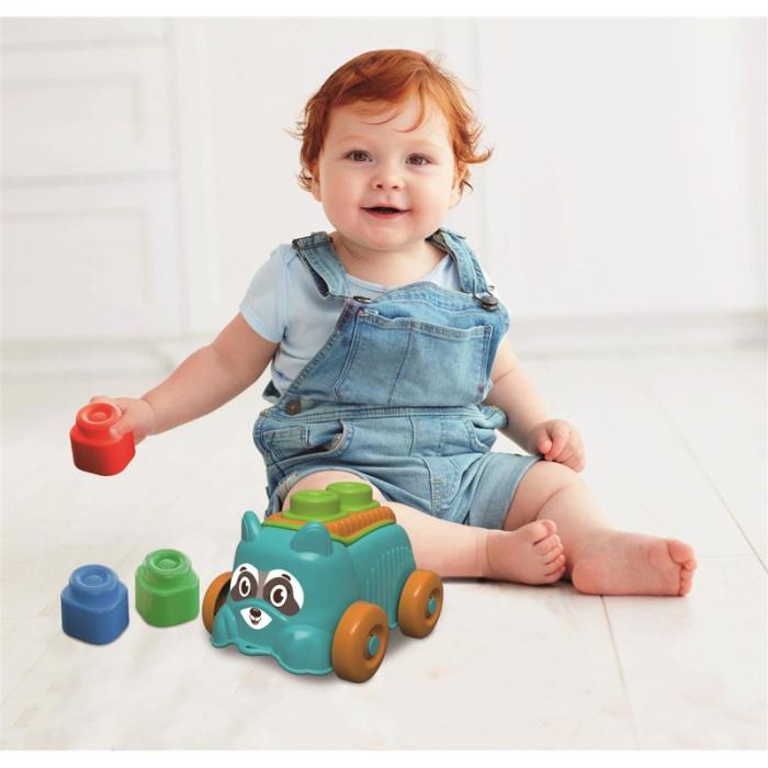 CLEMENTONI - CLEMENTONI Soft Clemmy Activity Raccoon Bucket Mini