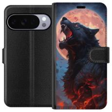 iSecrets - Plånboksfodral till Google Pixel 10 Pro XL med Ylande varg