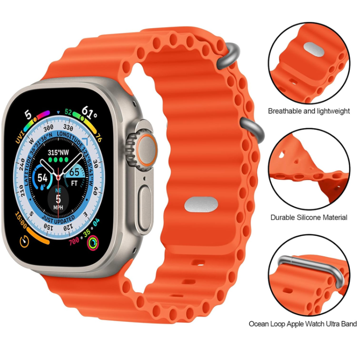 OEM - Apple Watch Ultra/SE/8/7/6/5/4 Band (49/45/44/42mm) Ocean