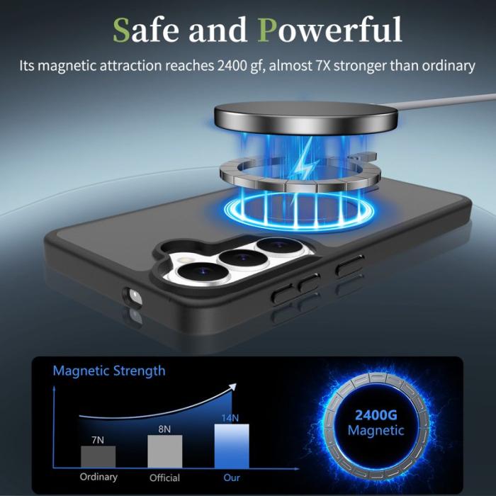 OEM - Mobilskal för Samsung Galaxy S26 Magnetiskt TPU - Svart