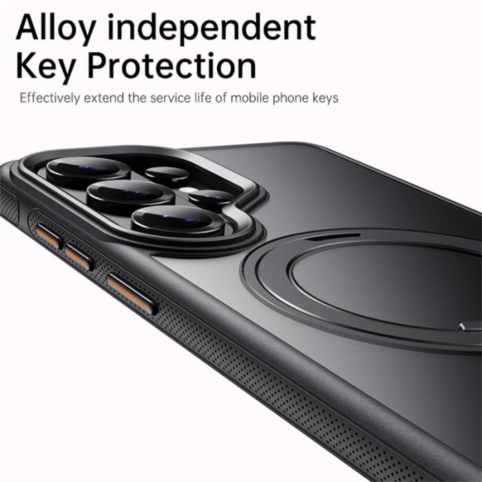 OEM - Mobilskal för Samsung Galaxy S26 Ultra Magnetiskt Kickstand TPU - Svart