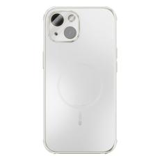 ABEEL - ABEEL Mobilskal till iPhone 14 Magnetiskt TPU PC Kylande Matt Vit