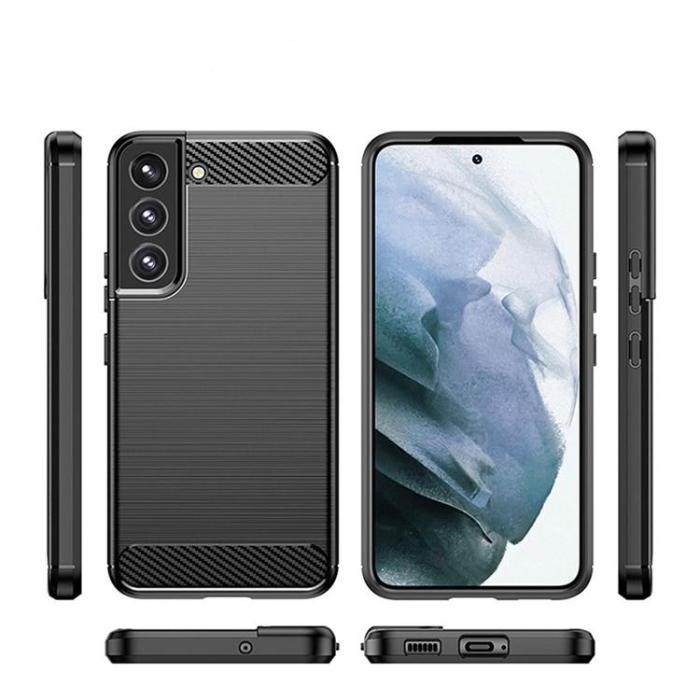 OEM - Forcell Galaxy S22 Plus Skal Carbon - Svart