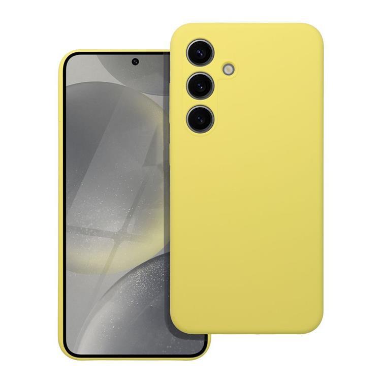 Mobilskal till Galaxy A55 5G Silikon 2mm - Citron | 2353 | AlltMobil