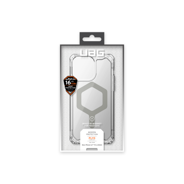 UAG - UAG iPhone 14 Pro Max Skal Plyo Magsafe - Ice