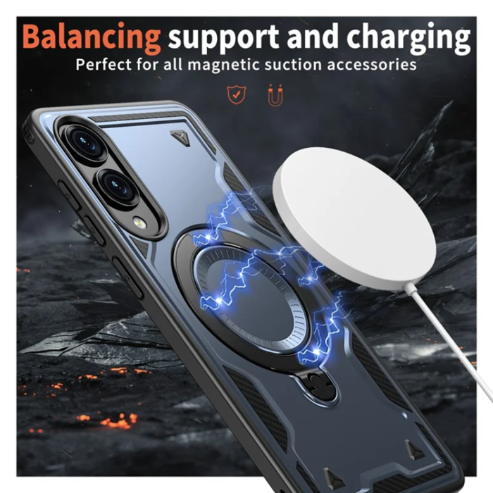 A-One Brand - Mobilskal till Galaxy S25 Edge Magsafe Kickstand