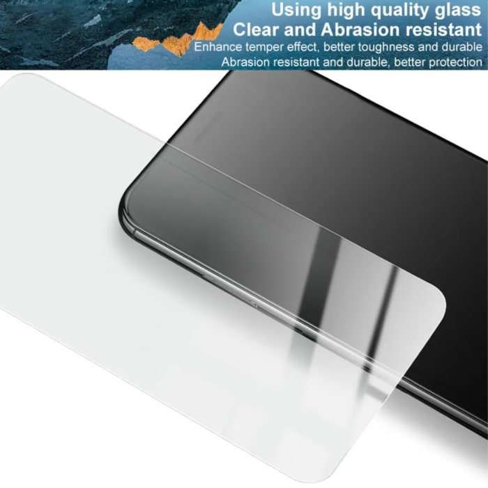 Imak - IMAK iPhone 15 Pro Härdat Glas Skärmskydd