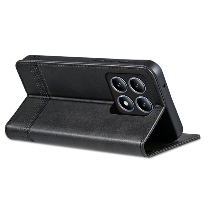 AZNS - AZNS Xiaomi 14T Plånboksfodral Konstläder - Svart