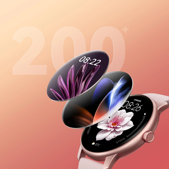 Joyroom - Joyroom Smartklocka med Samtalssvarsfunktion IP68 - Rosa