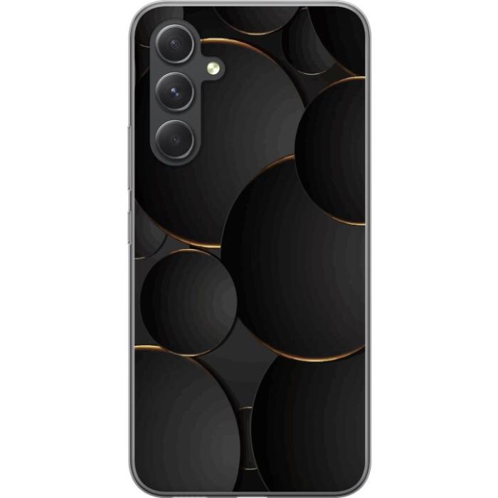 iSecrets - Mobilskal till Samsung Galaxy S24 med Lyxig Cirklar