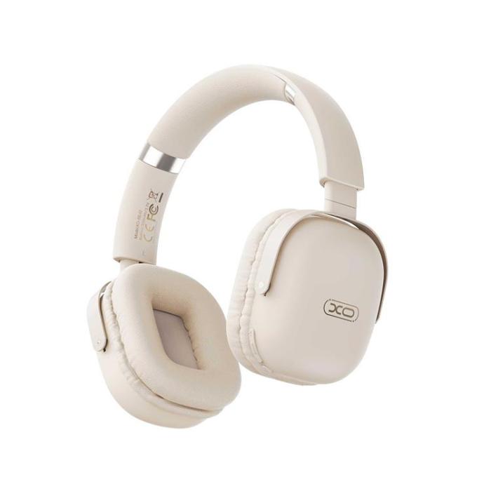 XO - XO Over-Ear Hörlurar Trådlösa Bluetooth BE42 - Beige