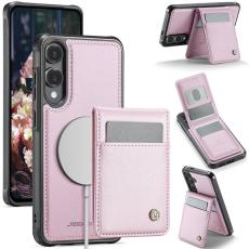 JEEHOOD - JEEHOOD J06 Mobilskal till Samsung Galaxy S25 Edge MagSafe Rosa
