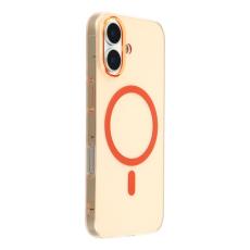 X-Level - X-LEVEL Mobilskal till iPhone 17 MagSafe Transparent Orange Slim Cover