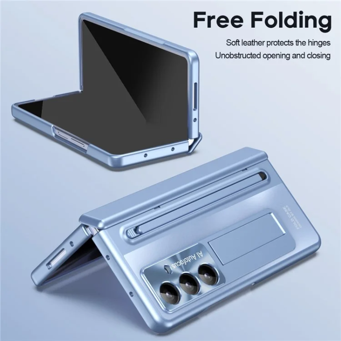 A-One Brand - Galaxy Z Fold 7 Mobilskal med Skärmskydd och Stylus Hinge