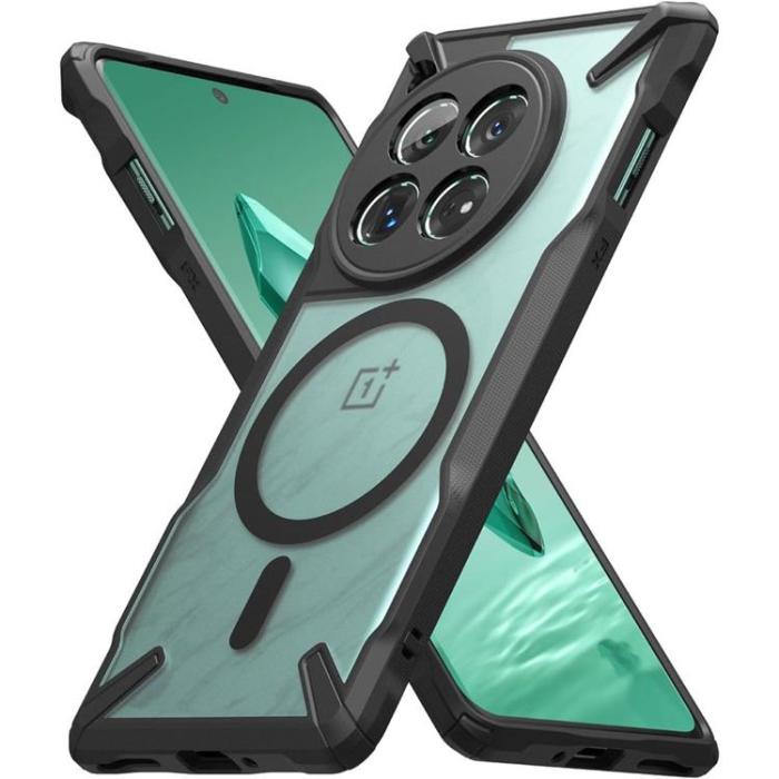Ringke - Ringke OnePlus 12 5G Mobilskal Magsafe Magentic Fusion X - Svart