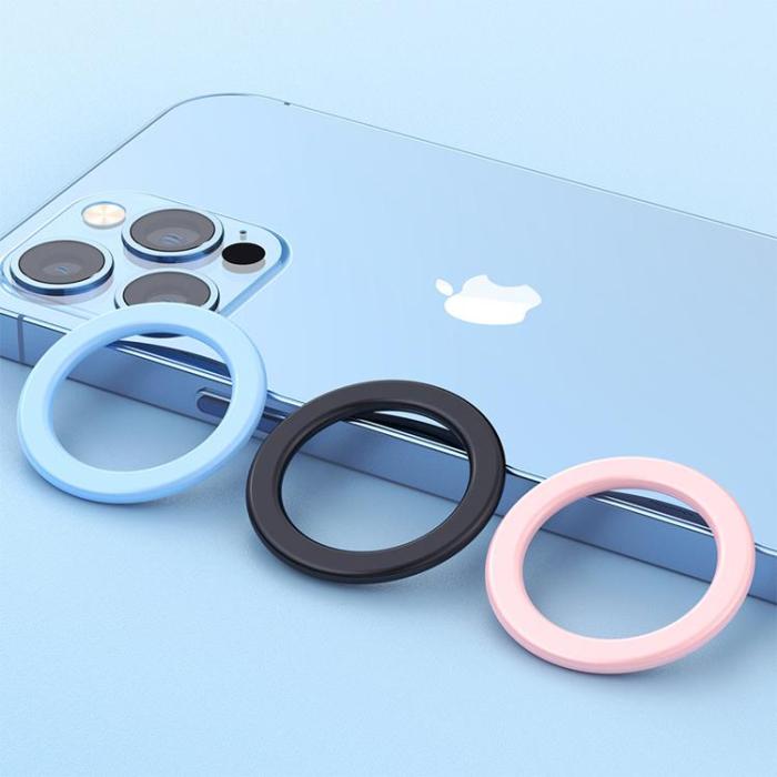 Joyroom - Joyroom 2-Pack Magnetisk Magsafe Ring för Smartphone / Tablet - Svart