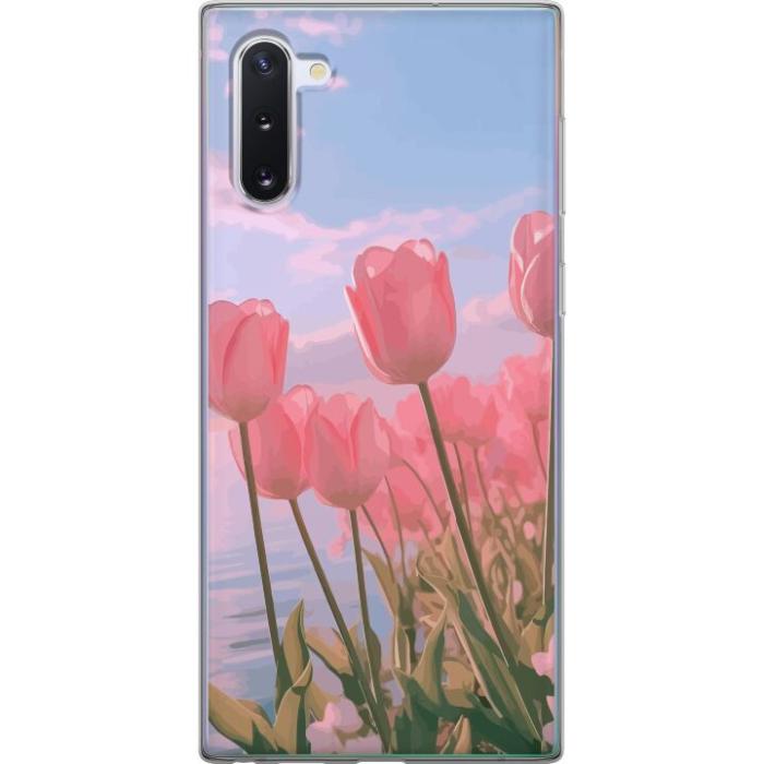 iSecrets - Mobilskal till Samsung Galaxy Note10 med Rosa Tulpaner