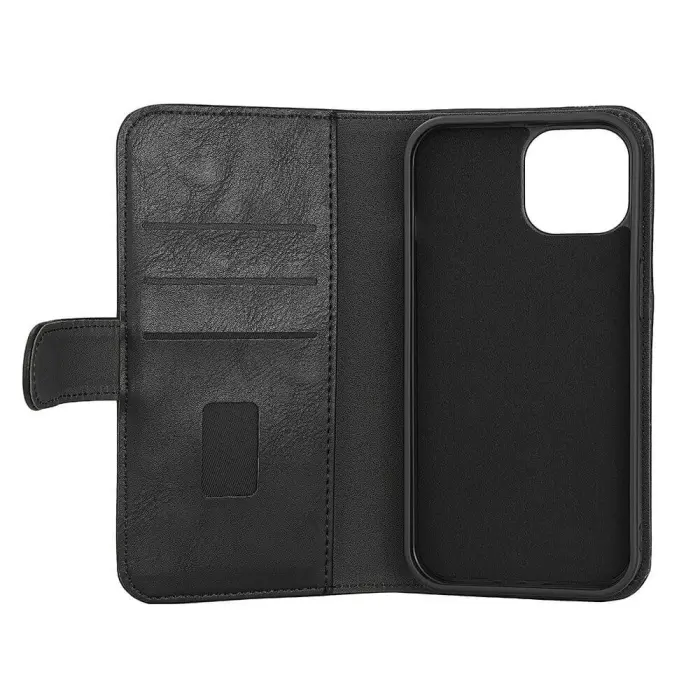 GEAR - [2in1] Gear iPhone 15 Plånboksfodral Magsafe - Svart