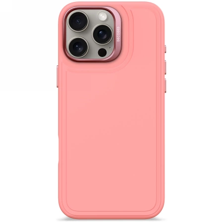 Decoded iPhone 16 Pro Max Mobilskal Magsafe Antimikrobiell Silikonstaplar - Rosa | 2353 | AlltMobil