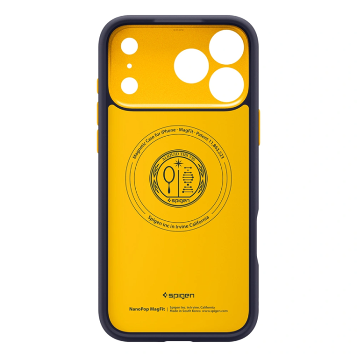 Spigen - Spigen Mobilskal För iPhone 17 Pro Max/18 Pro Max Magsafe Nano Pop - Marinblå