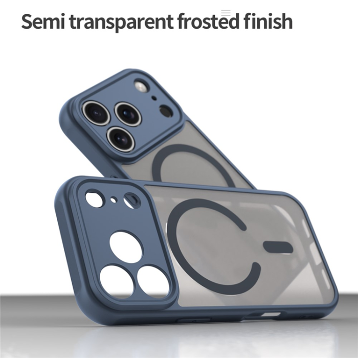 A-One Brand - iPhone 17 Pro Mobilskal MagSafe Anti Drop - Blå