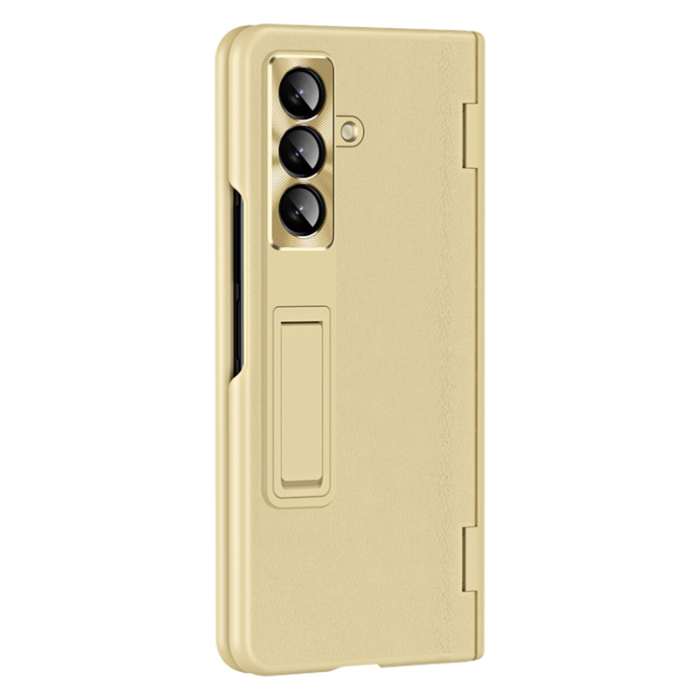 A-One Brand - Galaxy Z Fold 7 Mobilskal Kickstand - Guld