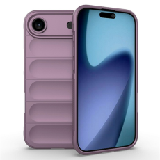 Amorus - AMORUS iPhone Air Mobilskal Shockproof TPU Rugged - Ljuslila