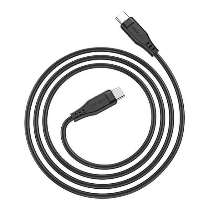 UTGATT1 - Acefast Typ-C Till Typ-C Kabel 60W 1.2 m - Svart