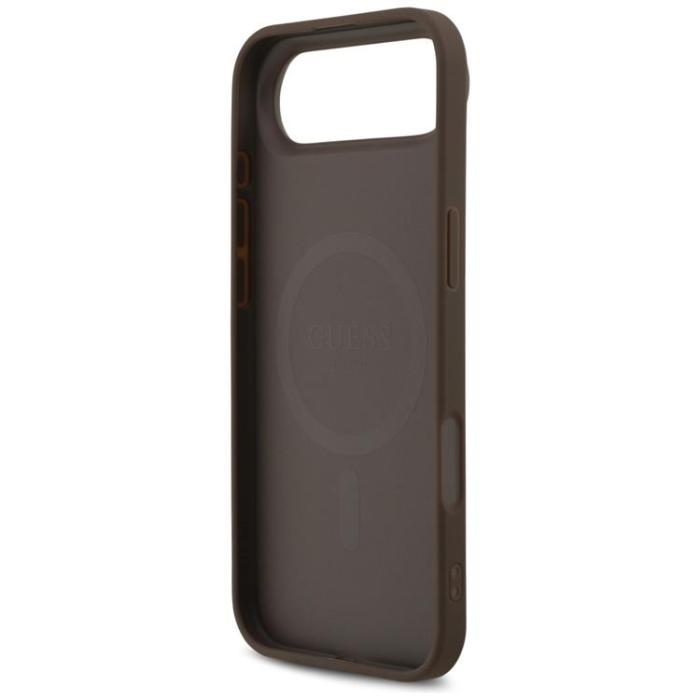 Guess - Guess iPhone 17 Air Mobilskal MagSafe 4G Printed Stripes - Brun