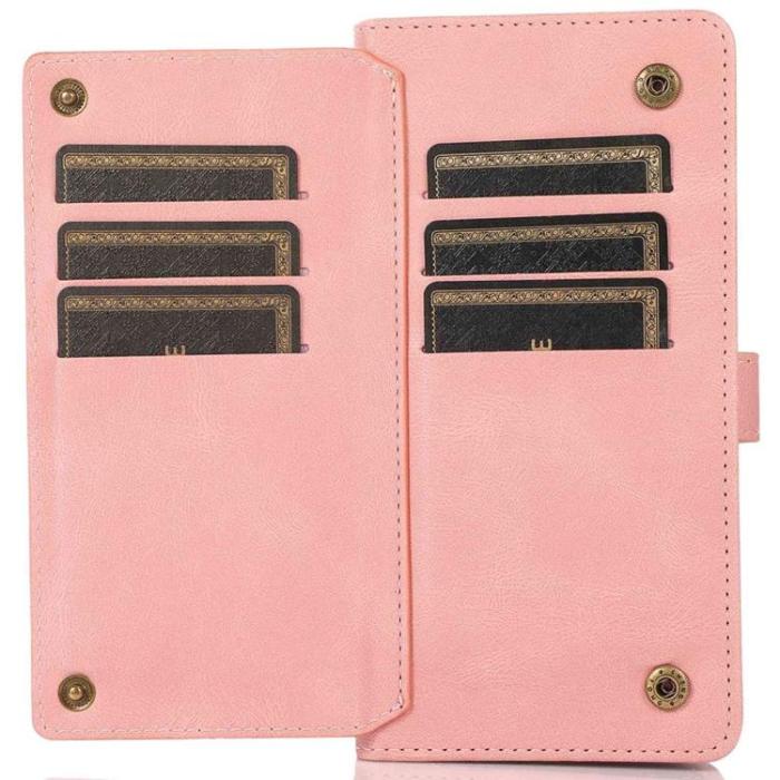 OEM - iPhone 14 Pro Plånboksfodral Flip - Rosa