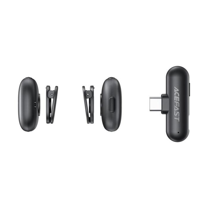 Acefast - ACEFAST Lavilier Mikrofon 360° Omnidirektionell Djup AI-BrusRöducerings R1