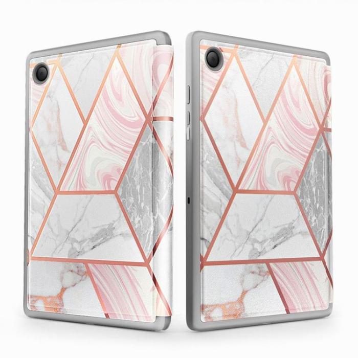 UTGATT1 - SupCase Cosmo Fodral Galaxy Tab A8 10.5 - Marble