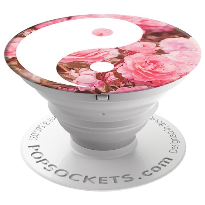 UTGATT5 - PopSockets Yin Yang Roses Grip med Ställfunktion