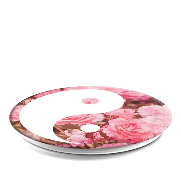 UTGATT5 - PopSockets Yin Yang Roses Grip med Ställfunktion