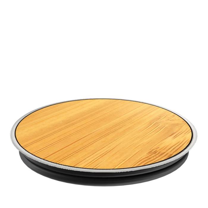 UTGATT4 - POPSOCKETS Bamboo Grip med Ställfunktion Premium Natural Wood