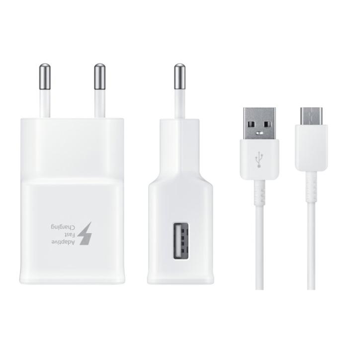UTGATT5 - Samsung Travel Charger Fastcharging, Typ C, vit