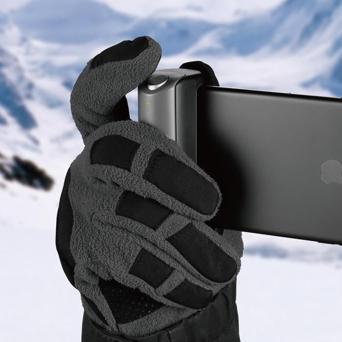 UTGATT5 - Just Mobile Shutter Grip - Svart