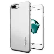 Spigen - SPIGEN Thin Fit Skal till Apple iPhone 7 Plus - Silver