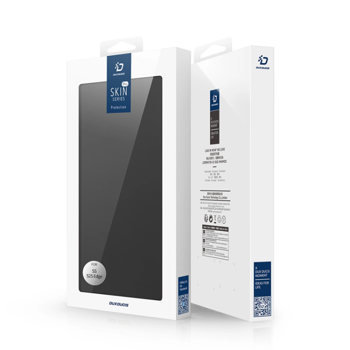 Dux Ducis - Dux Ducis Galaxy S25 Edge Plånboksfodral Skin Pro - Svart