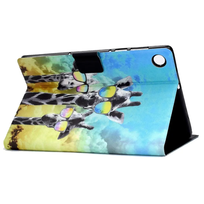 Taltech - Galaxy Tab A8 10.5 2021 Plånboksfodral - Giraffes