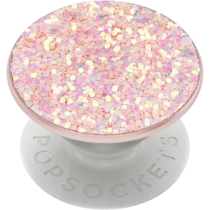 PopSockets - POPSOCKETS Sparkle Rose Avtagbart Grip med Ställfunktion Premium