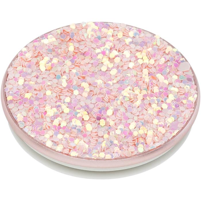 PopSockets - POPSOCKETS Sparkle Rose Avtagbart Grip med Ställfunktion Premium