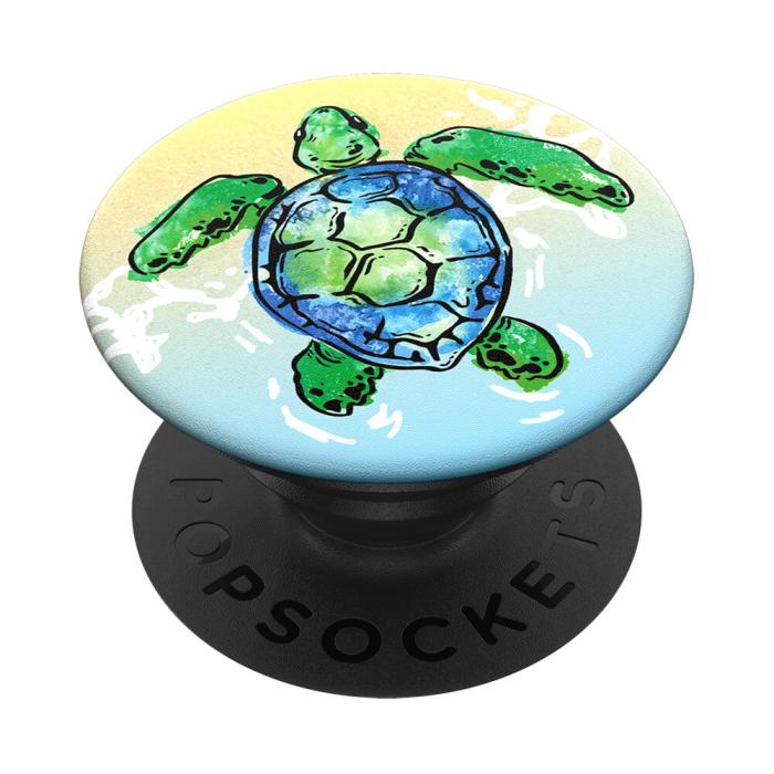 PopSockets - POPSOCKETS Tortuga Avtagbart Grip med Ställfunktion