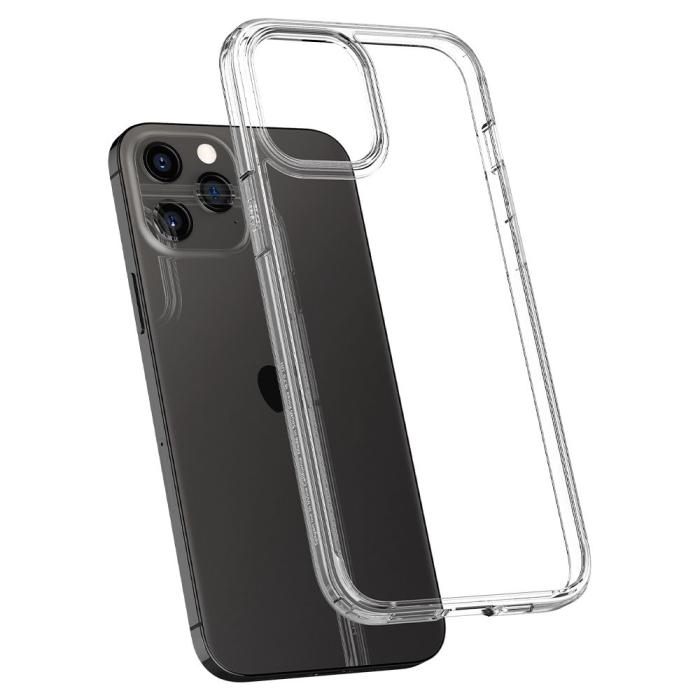 Spigen - SPIGEN Ultra Hybrid iPhone 12 Pro Max Skal - Crystal Clear