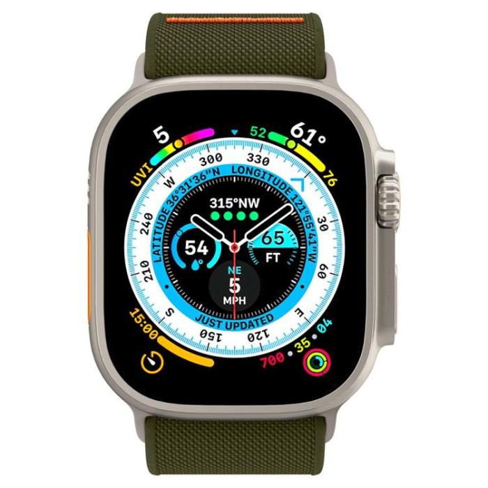 Spigen - Spigen Apple Watch Ultra 1/2 (49mm) Armband Fit Lite - Khaki