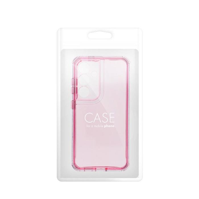 OEM - Galaxy S24 FE Mobilskal Matrix Clear - Powder Rosa