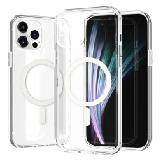 A-One Brand - iPhone 13 Pro Max Mobilskal MagSafe PC + TPU Clear - Transparent